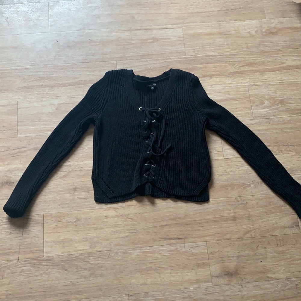 Black sweater